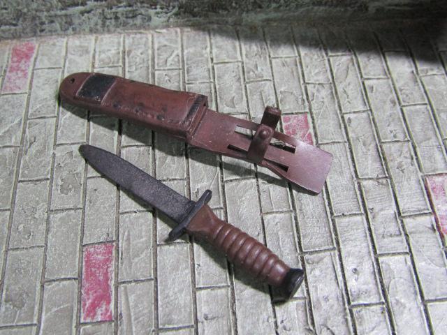 ●1/6スケール GIジョークールガール ミニチュアフュギュア専用 US アメリカ軍用 多用途 M9 COMBATナイフ < ホビー  ●1/6スケール GIジョークールガール ミニチュアフュギュア専用 US アメリカ軍用 多用途 M9 COMBATナイフ < ホビーの