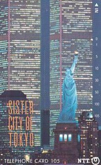 自由の女神 使用済みテレカ 1992年【2-41】◎ < ホビー  自由の女神 使用済みテレカ 1992年【2-41】◎  < ホビーの