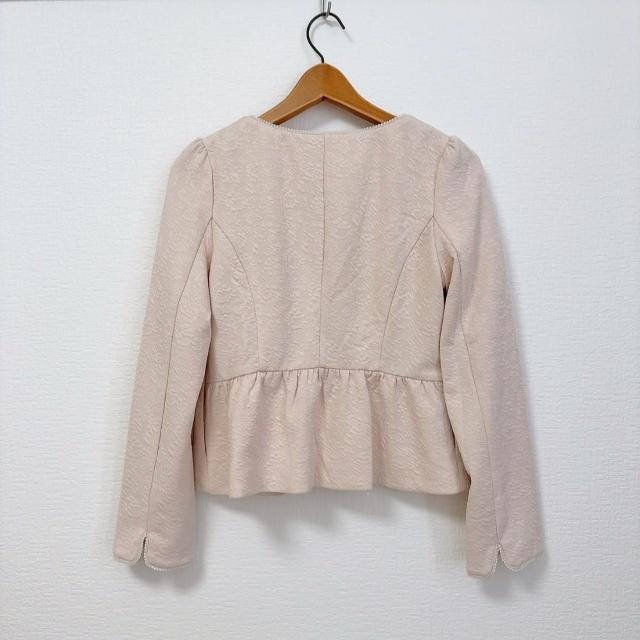 ◆MISCH MASCH/ミッシュマッシュ◆ペプラムジャケット★オケージョン*通勤コーデ♪美品 < ブランド  ◆MISCH MASCH/ミッシュマッシュ◆ペプラムジャケット★オケージョン*通勤コーデ♪美品 < ブランドの