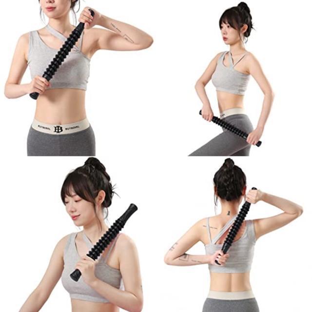 2本セット筋膜リリース ローラー 筋膜ローラー マッサージ ローラー マッサージスティック トリガーポイント < ヘルス/ビューティー  2本セット筋膜リリース ローラー 筋膜ローラー マッサージ ローラー マッサージスティック トリガーポイント < ヘルス/ビューティーの