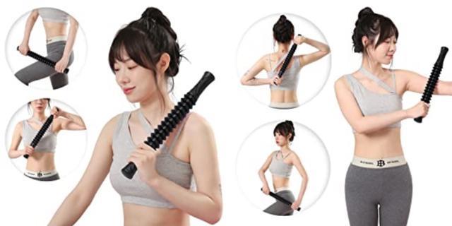 2本セット筋膜リリース ローラー 筋膜ローラー マッサージ ローラー マッサージスティック トリガーポイント < ヘルス/ビューティー  2本セット筋膜リリース ローラー 筋膜ローラー マッサージ ローラー マッサージスティック トリガーポイント < ヘルス/ビューティーの