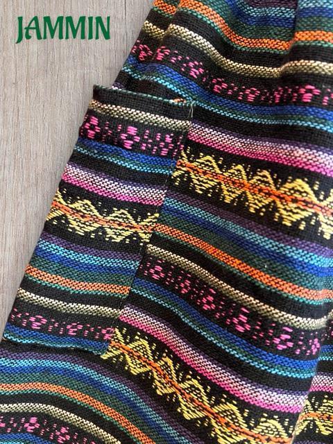 織り柄ショートパンツ アジアン エスニック ハーフパンツ ヒッピー < 男性ファッション  織り柄ショートパンツ アジアン エスニック ハーフパンツ ヒッピー < 男性ファッションの