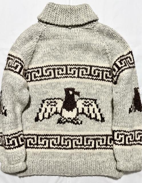 Swan カナダ製 ウール 毛 カウチン セーター 太毛糸 ニット ジャケット アメカジ ワーク ミリタリー 冬 アウター 古着 < 男性ファッション Swan カナダ製 ウール 毛 カウチン セーター 太毛糸 ニット ジャケット アメカジ ワーク ミリタリー 冬 アウター 古着 < 男性ファッションの