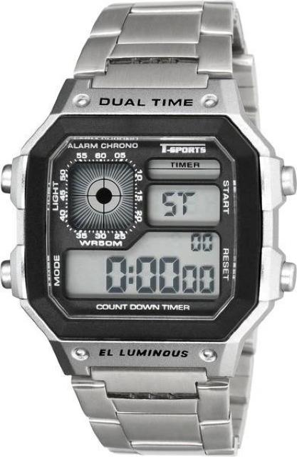 T-SPORTSデジタルメタルウォッチSV-メンズ腕時計 < 男性アクセサリー/時計 T-SPORTSデジタルメタルウォッチSV-メンズ腕時計 < 男性アクセサリー/時計の