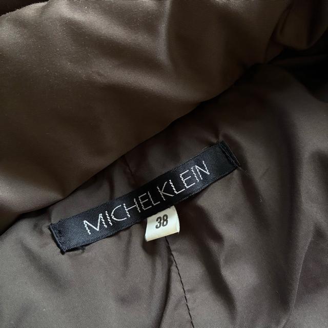 ◆美品◆ミッシェルクラン◆ラクーンファー◆ショートダウンジャケット◆ブラウン◆M < ブランド ◆美品◆ミッシェルクラン◆ラクーンファー◆ショートダウンジャケット◆ブラウン◆M < ブランドの