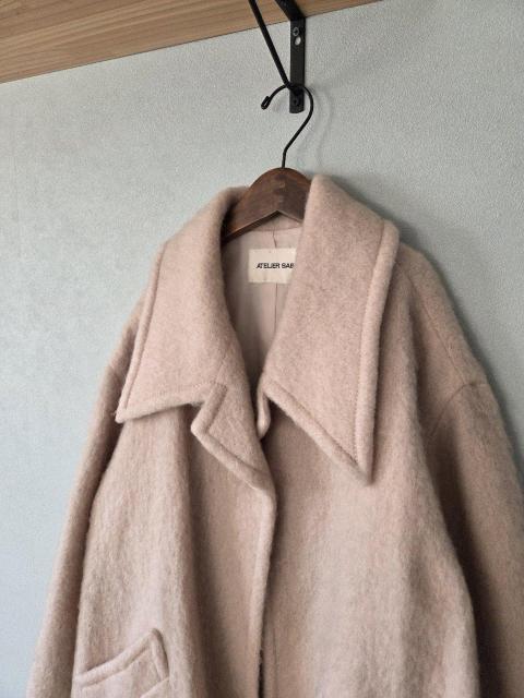 ATELIER SABコート★定価3万♪あったかふわふわなライトベージュコート < ブランド ATELIER SABコート★定価3万♪あったかふわふわなライトベージュコート < ブランドの