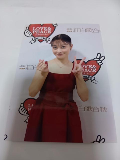 第73回 NHK紅白歌合戦 橋本環奈 写真 2枚セット < タレントグッズ 第73回 NHK紅白歌合戦 橋本環奈 写真 2枚セット < タレントグッズの