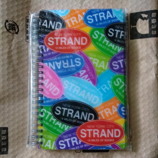 ストランドブックストア strand book store 罫線入りリングノート < インテリア/ライフ  ストランドブックストア strand book store 罫線入りリングノート  < インテリア/ライフの