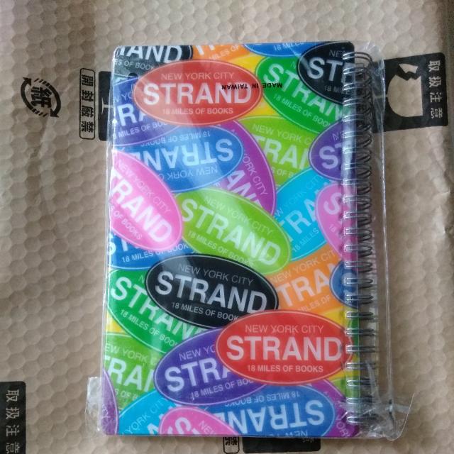 ストランドブックストア strand book store 罫線入りリングノート < インテリア/ライフ  ストランドブックストア strand book store 罫線入りリングノート < インテリア/ライフの