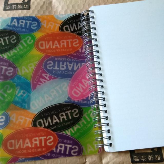 ストランドブックストア strand book store 罫線入りリングノート < インテリア/ライフ  ストランドブックストア strand book store 罫線入りリングノート < インテリア/ライフの