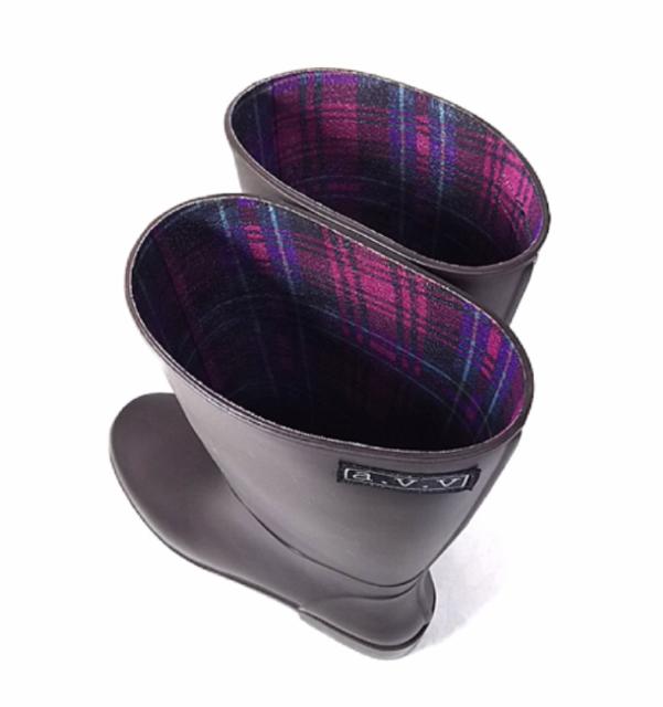 (24.5)a.v.v〓日本製レインブーツ長靴〓焦げ茶〓新品〓 < ブランド (24.5)a.v.v〓日本製レインブーツ長靴〓焦げ茶〓新品〓 < ブランドの