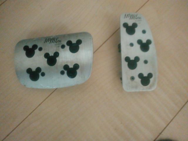 アルミペダル(ミッキーマウス)AT用 < 自動車/バイク アルミペダル(ミッキーマウス)AT用 < 自動車/バイク