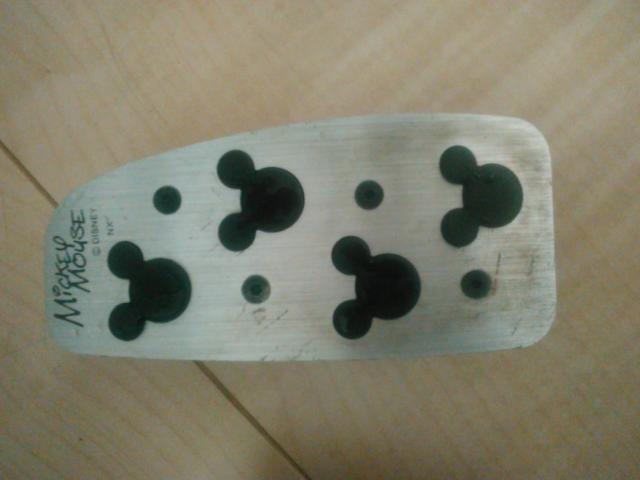 アルミペダル(ミッキーマウス)AT用 < 自動車/バイク アルミペダル(ミッキーマウス)AT用 < 自動車/バイク