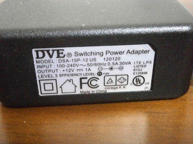 ★Acアダプター DSA-15P-12 US 中古品 < 家電/AV  ★Acアダプター DSA-15P-12 US 中古品 < 家電/AVの