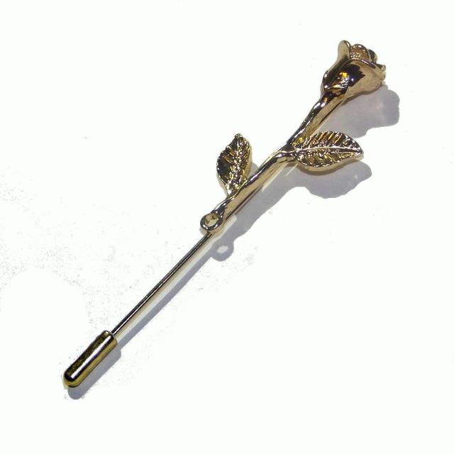 送料無料 花 チューリップ ラペルピン ハットピン バッジ ピンバッジ ピンズ 金色 ゴールド色 < 女性アクセサリー/時計 送料無料 花 チューリップ ラペルピン ハットピン バッジ ピンバッジ ピンズ 金色 ゴールド色 < 女性アクセサリー/時計の