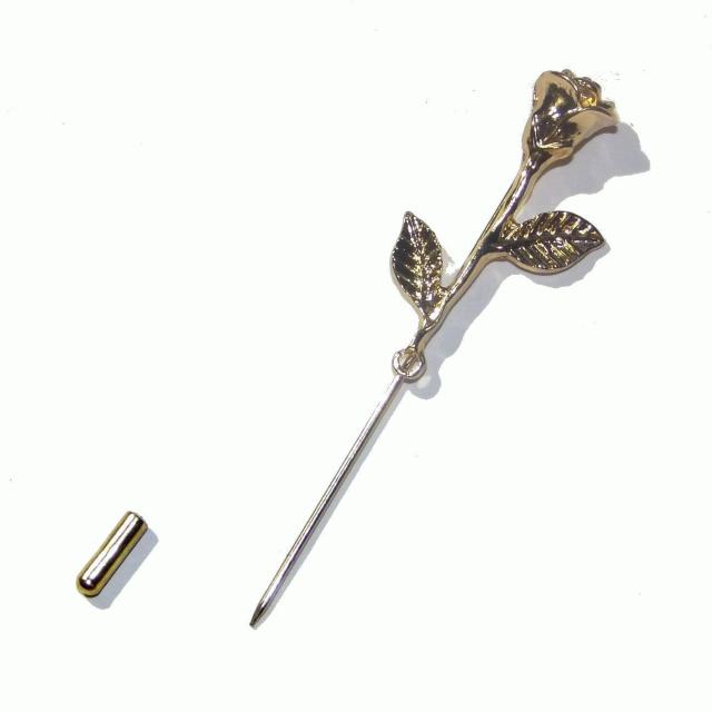 送料無料 花 チューリップ ラペルピン ハットピン バッジ ピンバッジ ピンズ 金色 ゴールド色 < 女性アクセサリー/時計 送料無料 花 チューリップ ラペルピン ハットピン バッジ ピンバッジ ピンズ 金色 ゴールド色 < 女性アクセサリー/時計の