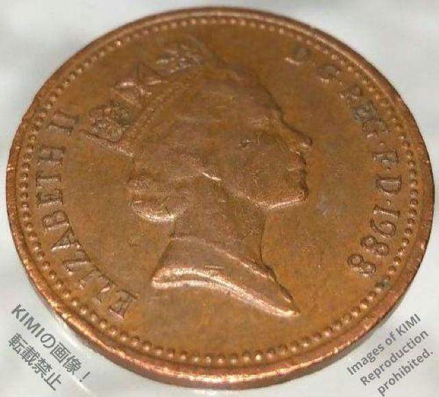 1ペニー エリザベス 2世 3番目の肖像画 1988 貨幣芸術 Coin Art < ホビー  1ペニー エリザベス 2世 3番目の肖像画 1988 貨幣芸術 Coin Art < ホビーの