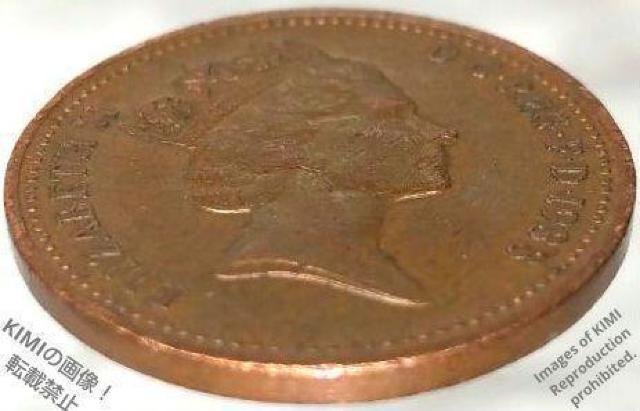 1ペニー エリザベス 2世 3番目の肖像画 1988 貨幣芸術 Coin Art < ホビー  1ペニー エリザベス 2世 3番目の肖像画 1988 貨幣芸術 Coin Art < ホビーの