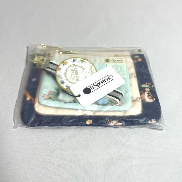 ★新品★LeSportsac レスポートサック ピーターラビット 3連ポーチ コスメポーチ 3455 セット 送料無料 < 女性ファッション  ★新品★LeSportsac レスポートサック ピーターラビット 3連ポーチ コスメポーチ 3455 セット 送料無料 < 女性ファッションの