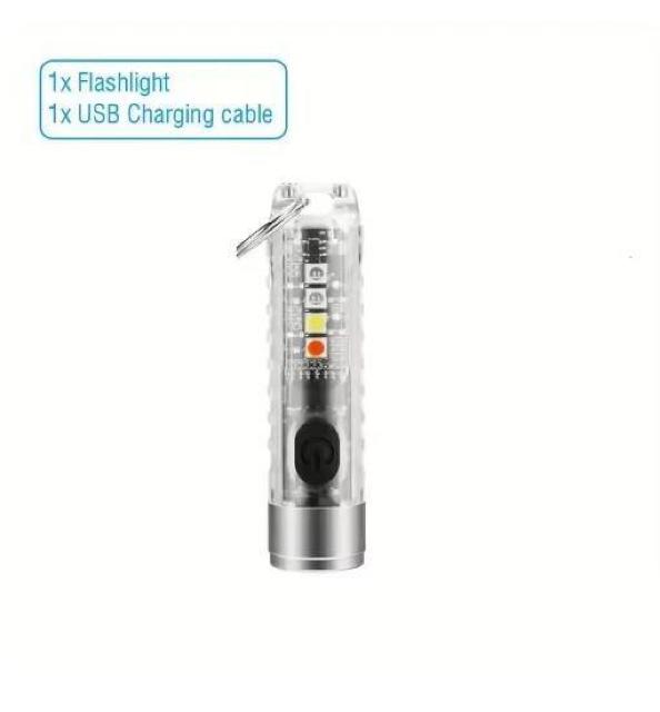 ハンディライト ミニ 懐中電灯 USB-C充電式 キーホルダーライト led 超小型 軍用 強力 防水 フラッシュライト 90 < 家電/AV  ハンディライト ミニ 懐中電灯 USB-C充電式 キーホルダーライト led 超小型 軍用 強力 防水 フラッシュライト 90 < 家電/AVの