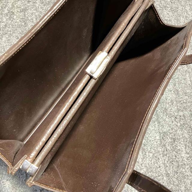 【アンティーク】 オーストリッチ 型押し / がま口 ハンドバッグ < 女性ファッション  【アンティーク】 オーストリッチ 型押し / がま口 ハンドバッグ < 女性ファッションの