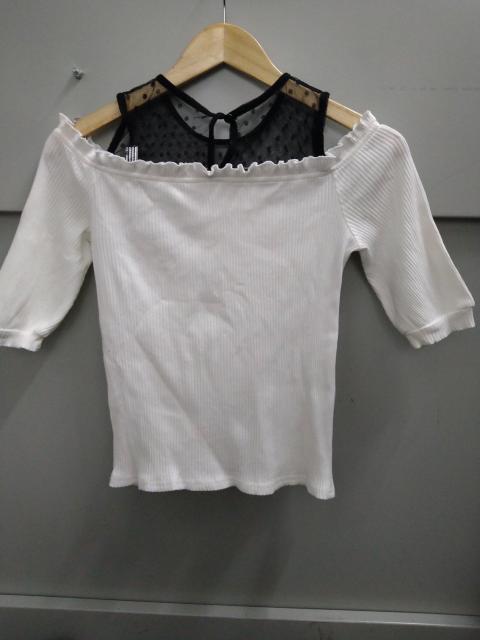 MA*RS☆5分袖肩あきテレコトップス < ブランド MA*RS☆5分袖肩あきテレコトップス < ブランドの