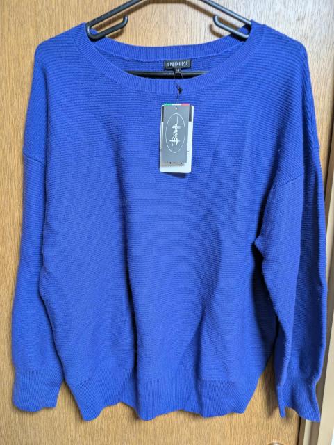 INDIVI���G�V�i�p�[�v���E�[�������u�h���}���j�b�g�傫���T�C�Y15��13���X�g���b�`�Z�[�^�[�J�W���A���j�b�g  �� �u�����h�� 