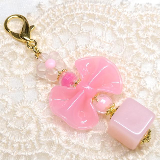 ハンドメイド☆少し大きめカニカン☆ビーズチャーム < 女性ファッション ハンドメイド☆少し大きめカニカン☆ビーズチャーム < 女性ファッションの