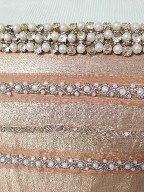 ゴールドパールビジューベアパーティ結婚式ワンピースドレス < ブランド ゴールドパールビジューベアパーティ結婚式ワンピースドレス < ブランドの