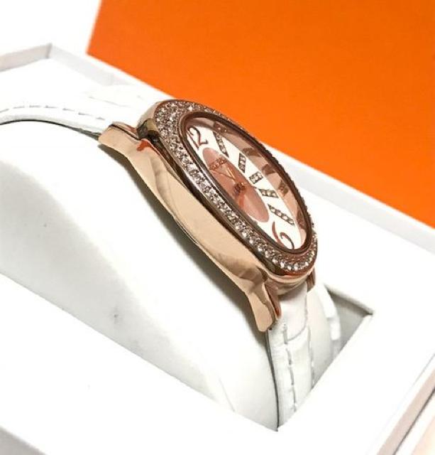 フォリフォリFolliFolli◎ピンクゴールド白ベルト腕時計◎新品 < ブランド フォリフォリFolliFolli◎ピンクゴールド白ベルト腕時計◎新品 < ブランドの