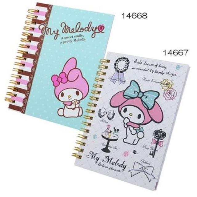 【マイメロディ】可愛い♪学校や職場に A6 Wリングノート 14668 < アニメ/コミック/キャラクター 【マイメロディ】可愛い♪学校や職場に A6 Wリングノート 14668 < アニメ/コミック/キャラクターの