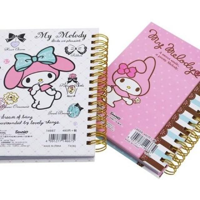 【マイメロディ】可愛い♪学校や職場に A6 Wリングノート 14668 < アニメ/コミック/キャラクター 【マイメロディ】可愛い♪学校や職場に A6 Wリングノート 14668 < アニメ/コミック/キャラクターの