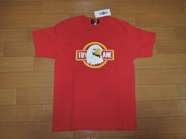 新品TOY PLANEトイプレーンTシャツS赤イーグルロゴコンドル < 男性ファッション 新品TOY PLANEトイプレーンTシャツS赤イーグルロゴコンドル < 男性ファッションの