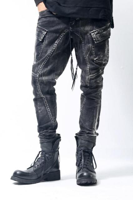 新品KMRiiケムリ Discharged Double Flap Pants 2 < ブランド  新品KMRiiケムリ Discharged Double Flap Pants 2  < ブランドの