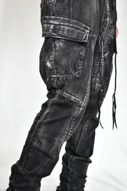 新品KMRiiケムリ Discharged Double Flap Pants 2 < ブランド  新品KMRiiケムリ Discharged Double Flap Pants 2 < ブランドの