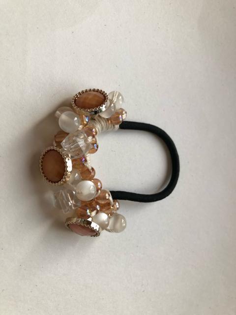 ハンドメイド ヘアゴム キラキラビーズ盛り盛り♪ ガーリー < 女性ファッション  ハンドメイド ヘアゴム キラキラビーズ盛り盛り♪ ガーリー < 女性ファッションの