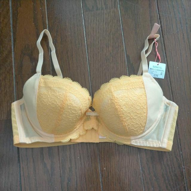 トリンプ アモスタイル ワイヤーブラジャー B70C70 新品 イエロー2 < 女性ファッション  トリンプ アモスタイル ワイヤーブラジャー B70C70 新品 イエロー2  < 女性ファッションの