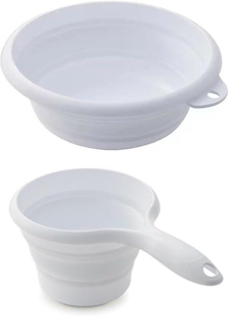 伊勢藤 ISETO おりたためる手おけと湯おけのセット マグネット付 I-638 I-637 ホワイト < インテリア/ライフ  伊勢藤 ISETO おりたためる手おけと湯おけのセット マグネット付 I-638 I-637 ホワイト  < インテリア/ライフの