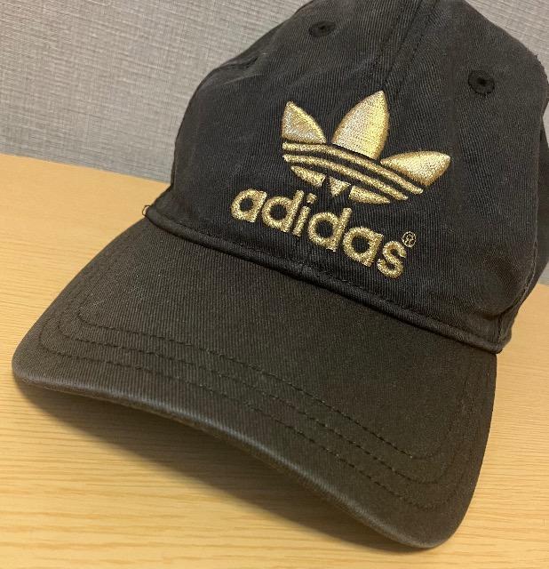 adidasアディダス☆ロゴ黒キャップUSED < ブランド  adidasアディダス☆ロゴ黒キャップUSED < ブランドの