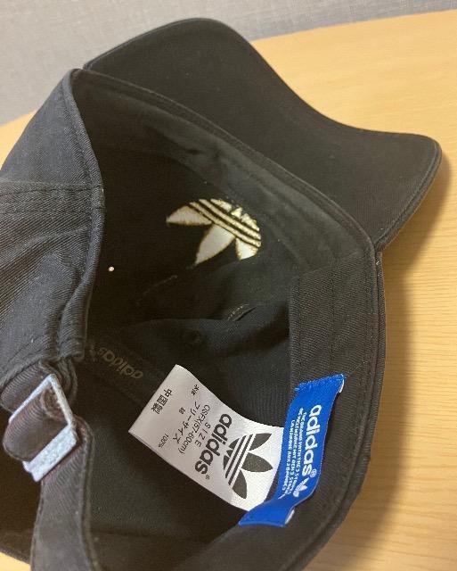 adidasアディダス☆ロゴ黒キャップUSED < ブランド  adidasアディダス☆ロゴ黒キャップUSED < ブランドの