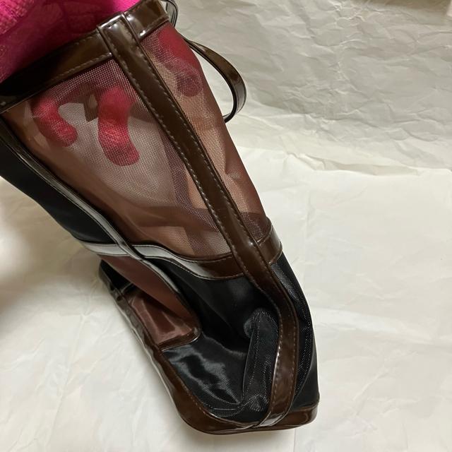 【via demizon DOUX / ビアデミゾンドゥ】 メッシュトートバッグ < 女性ファッション  【via demizon DOUX / ビアデミゾンドゥ】 メッシュトートバッグ < 女性ファッションの