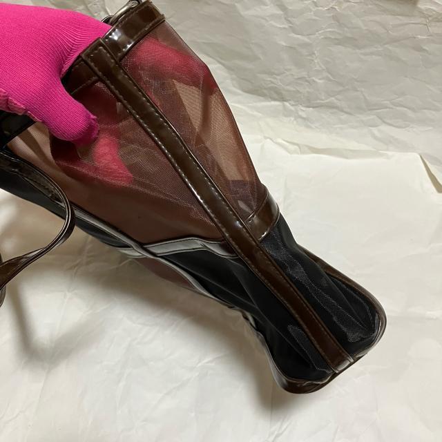 【via demizon DOUX / ビアデミゾンドゥ】 メッシュトートバッグ < 女性ファッション  【via demizon DOUX / ビアデミゾンドゥ】 メッシュトートバッグ < 女性ファッションの