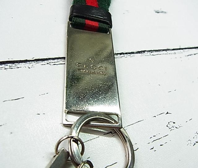 500円スタ★正規品 GUCCI グッチ ネックストラップ キーホルダー シェリーライン USED < ブランド 500円スタ★正規品 GUCCI グッチ ネックストラップ キーホルダー シェリーライン USED < ブランドの