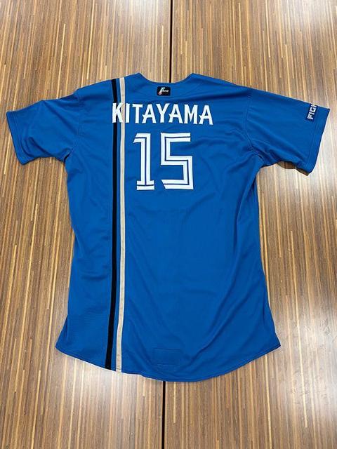 日本ハムファイターズ 北山亘基選手 ユニフォーム Mサイズ｜Yahoo