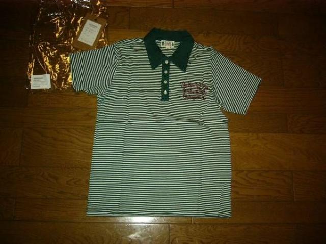 新品WACKOMARIAワコマリアステッチロゴボーダーポロシャツS < ブランド 新品WACKOMARIAワコマリアステッチロゴボーダーポロシャツS < ブランドの