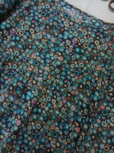 ●ハンドメイド●起毛コットン花柄ワンピース < 女性ファッション ●ハンドメイド●起毛コットン花柄ワンピース < 女性ファッションの