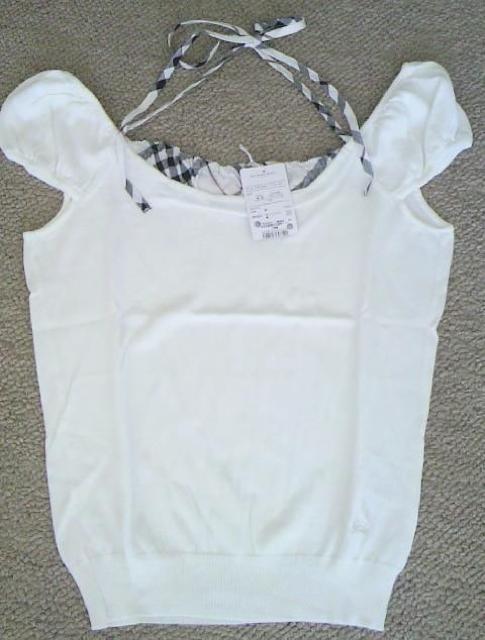 バーバリーブルーレーベル★パフスリーブニットカットソー < ブランド  バーバリーブルーレーベル★パフスリーブニットカットソー  < ブランドの