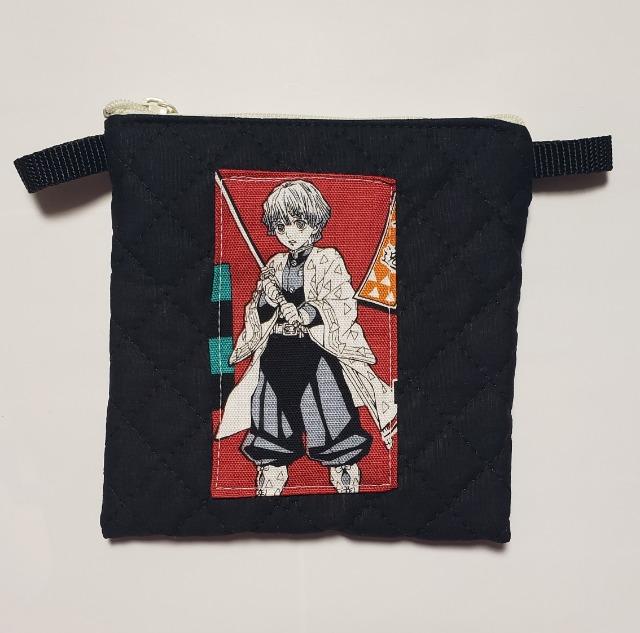 【本日限定】◆ 51A 鬼滅の刃 善逸 ミニポーチ ポシェット(*^^*)ハンドメイド品 < キッズ/ベビー  【本日限定】◆ 51A 鬼滅の刃 善逸 ミニポーチ ポシェット(*^^*)ハンドメイド品  < キッズ/ベビーの