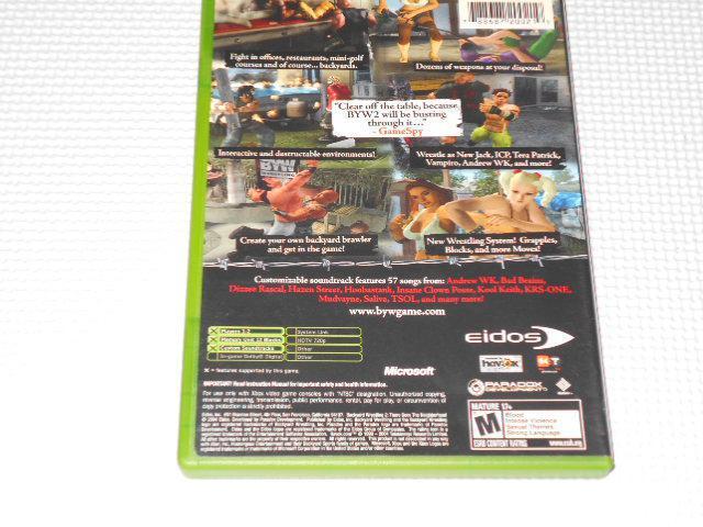 xbox★BACKYARD WRESTING 2 THERE GOES < ゲーム本体/ソフト  xbox★BACKYARD WRESTING 2 THERE GOES < ゲーム本体/ソフトの