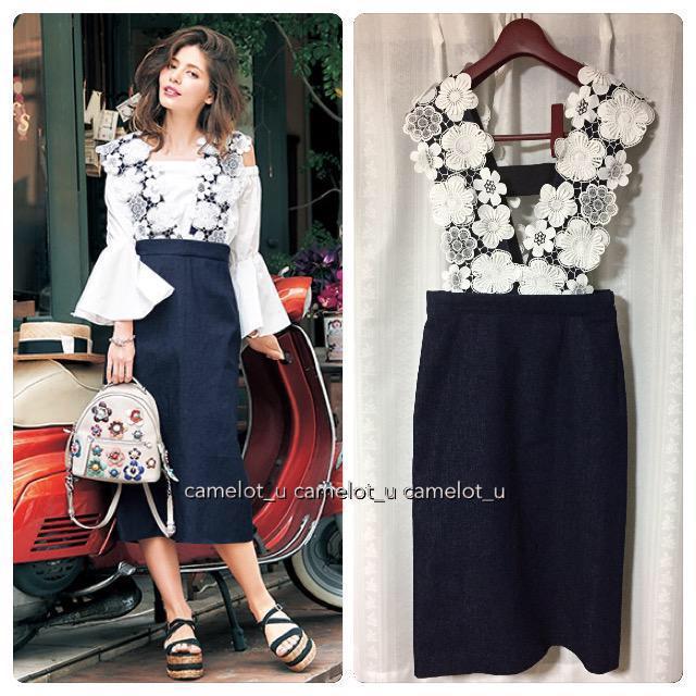 Chesty 2way Lace Jumper Skirt < ブランド  Chesty 2way Lace Jumper Skirt  < ブランドの